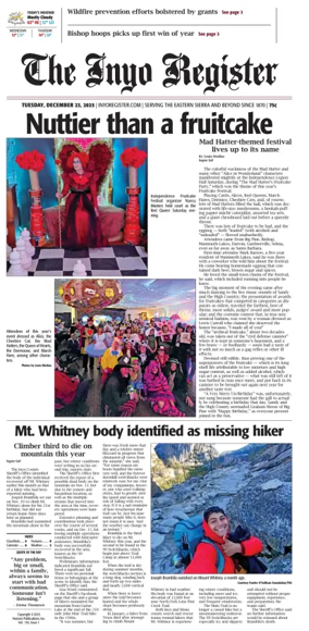 Cover of Inyo Register