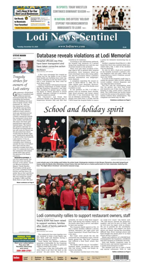 Cover of Lodi News-Sentinel