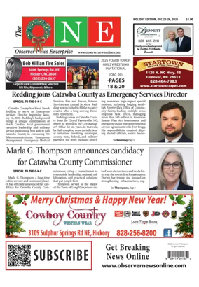 Cover of Observer News Enterprise