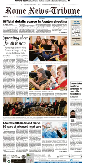 Cover of Rome News-Tribune