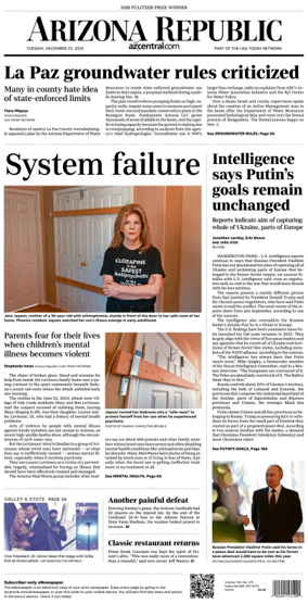 Cover of The Arizona Republic