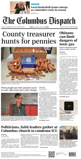 Cover of The Columbus Dispatch