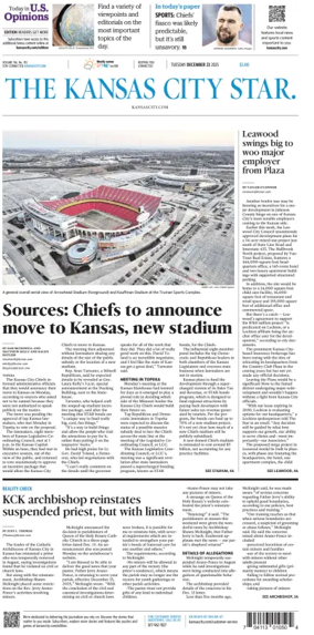 Cover of The Kansas City Star