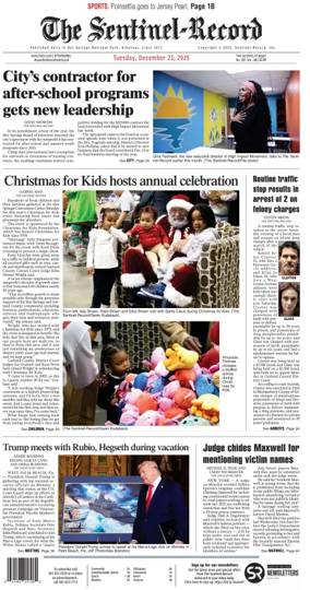 Cover of The Sentinel-Record