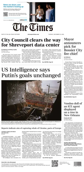 Cover of The Times (Shreveport)