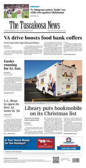 Cover of The Tuscaloosa News
