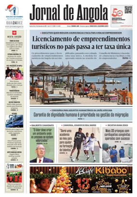 Cover of Jornal de Angola