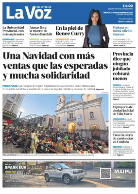 Cover of La Voz del Interior