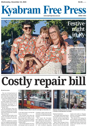 Cover of Kyabram Free Press