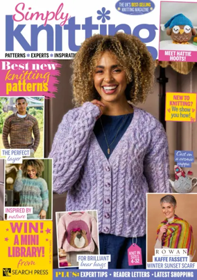 Cover of Simply Knitting