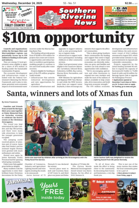 Cover of Southern Riverina news