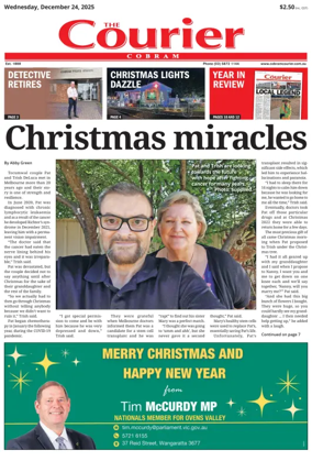 Cover of The Cobram Courier