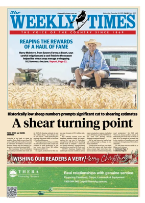 Cover of Weekly Times