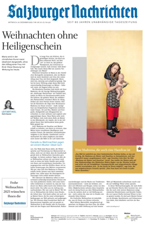 Cover of Salzburger Nachrichten