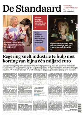 Cover of De Standaard