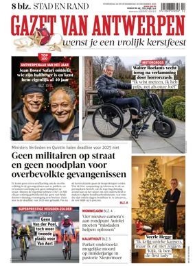 Cover of Gazet van Antwerpen Metropool Stad