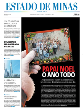 Cover of Estado de Minas (Brazil)