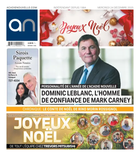 Cover of Acadie Nouvelle