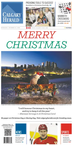 Cover of Calgary Herald