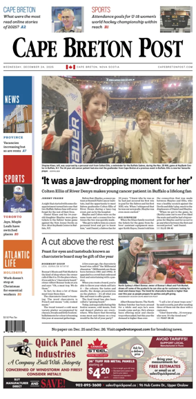 Cover of Cape Breton Post