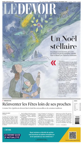 Cover of Le Devoir