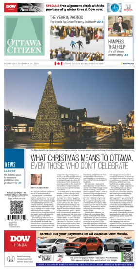 Cover of Ottawa Citizen