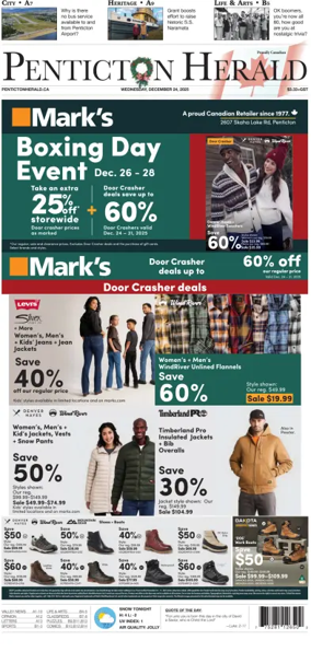 Cover of Penticton Herald