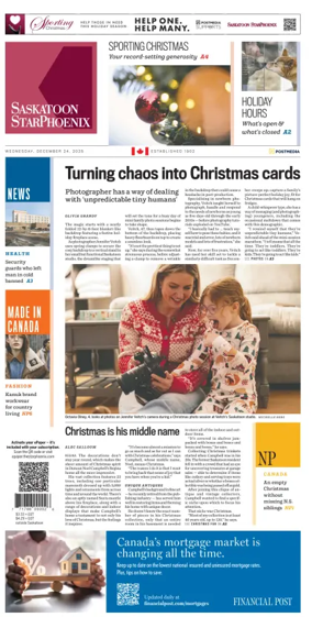 Cover of Saskatoon StarPhoenix