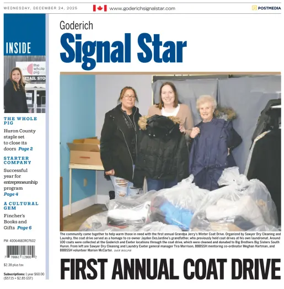 Cover of The Goderich Signal-Star