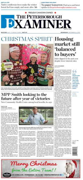 Cover of The Peterborough Examiner