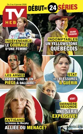 Cover of TV Hebdo