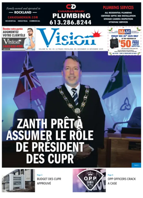 Cover of Vision (Canada)