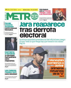 Cover of Publimetro Chile