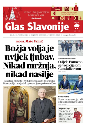 Cover of Glas Slavonije