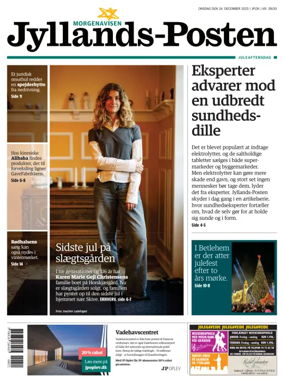 Cover of Jyllands-Posten