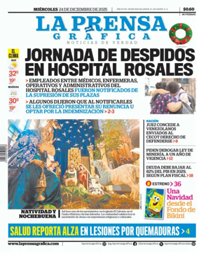 Cover of La Prensa Grafica