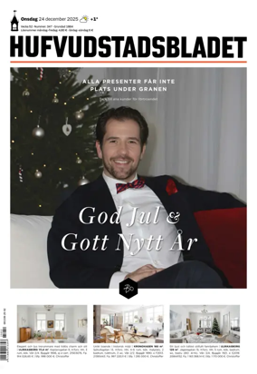 Cover of Hufvudstadsbladet