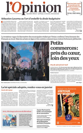 Cover of L'Opinion