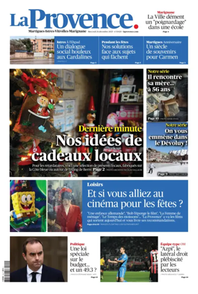 Cover of La Provence Martigues-Istres-Vitrolles-Marignane