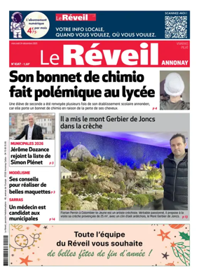 Cover of Le Reveil du Vivarais – edition Annonay