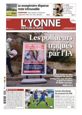 Cover of L'Yonne Republicaine