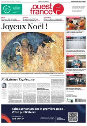 Cover of Ouest-France (Rennes Nord-Ouest)