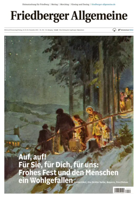 Cover of Friedberger Allgemeine