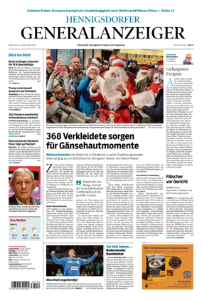 Cover of Hennigsdorfer Generalanzeiger