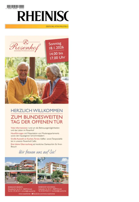 Cover of Rheinische Post - Wesel/Dinslaken