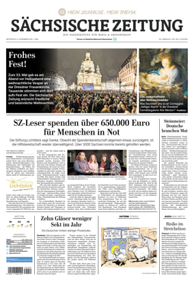 Cover of Sächsische Zeitung (Riesa)