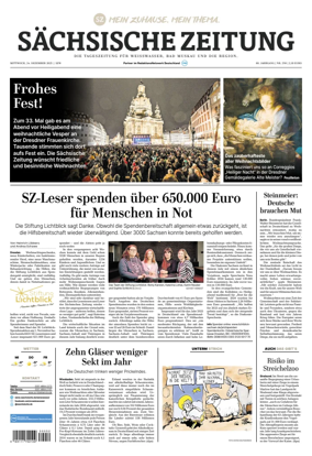 Cover of Sachsische Zeitung (Weiswasser)