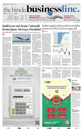 Cover of BusinessLine (Delhi)