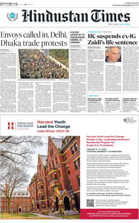 Cover of Hindustan Times (Jalandhar)