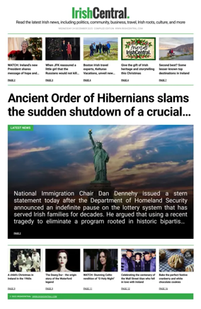 Cover of Irish Central